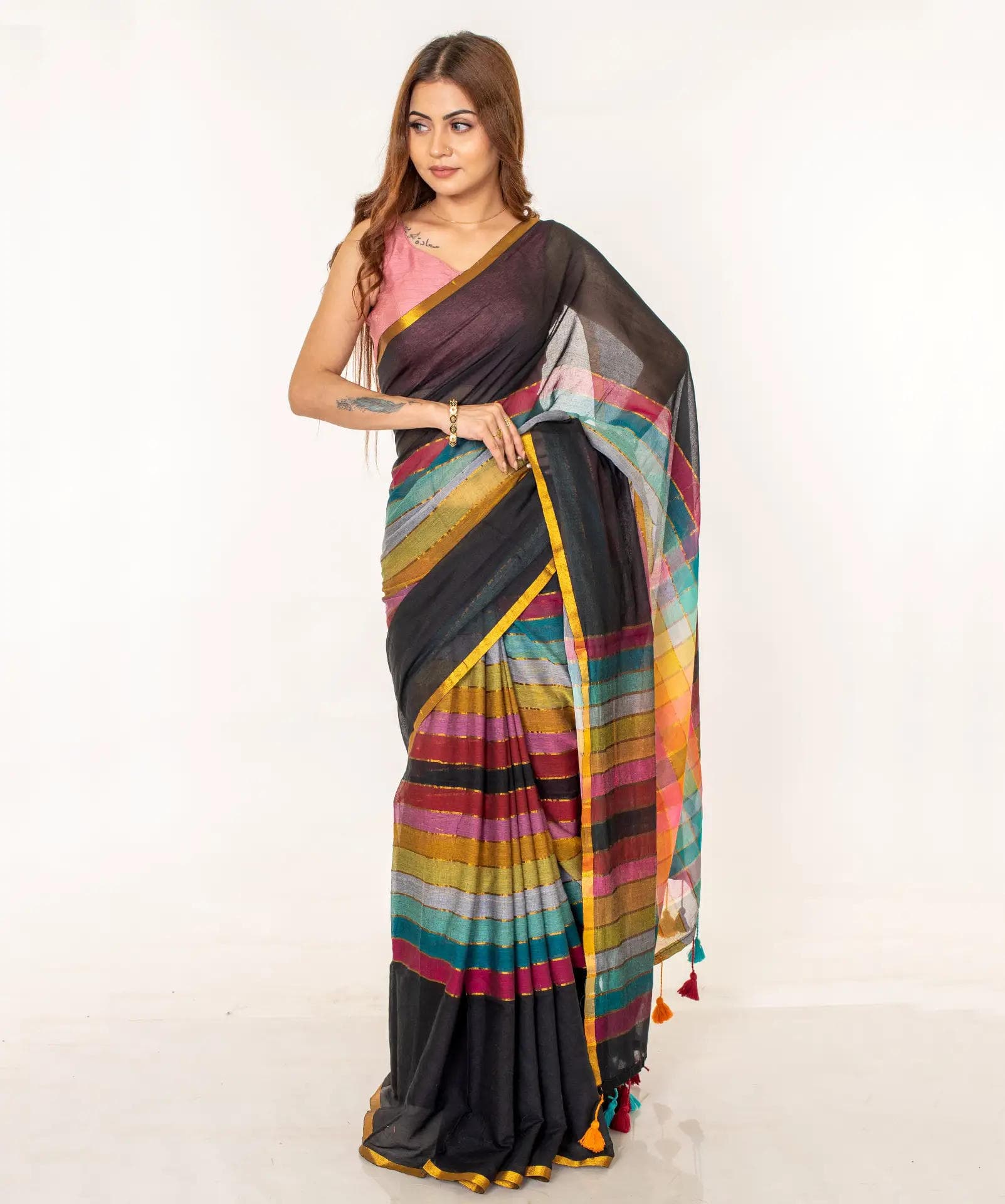 Trendy Cotton saree