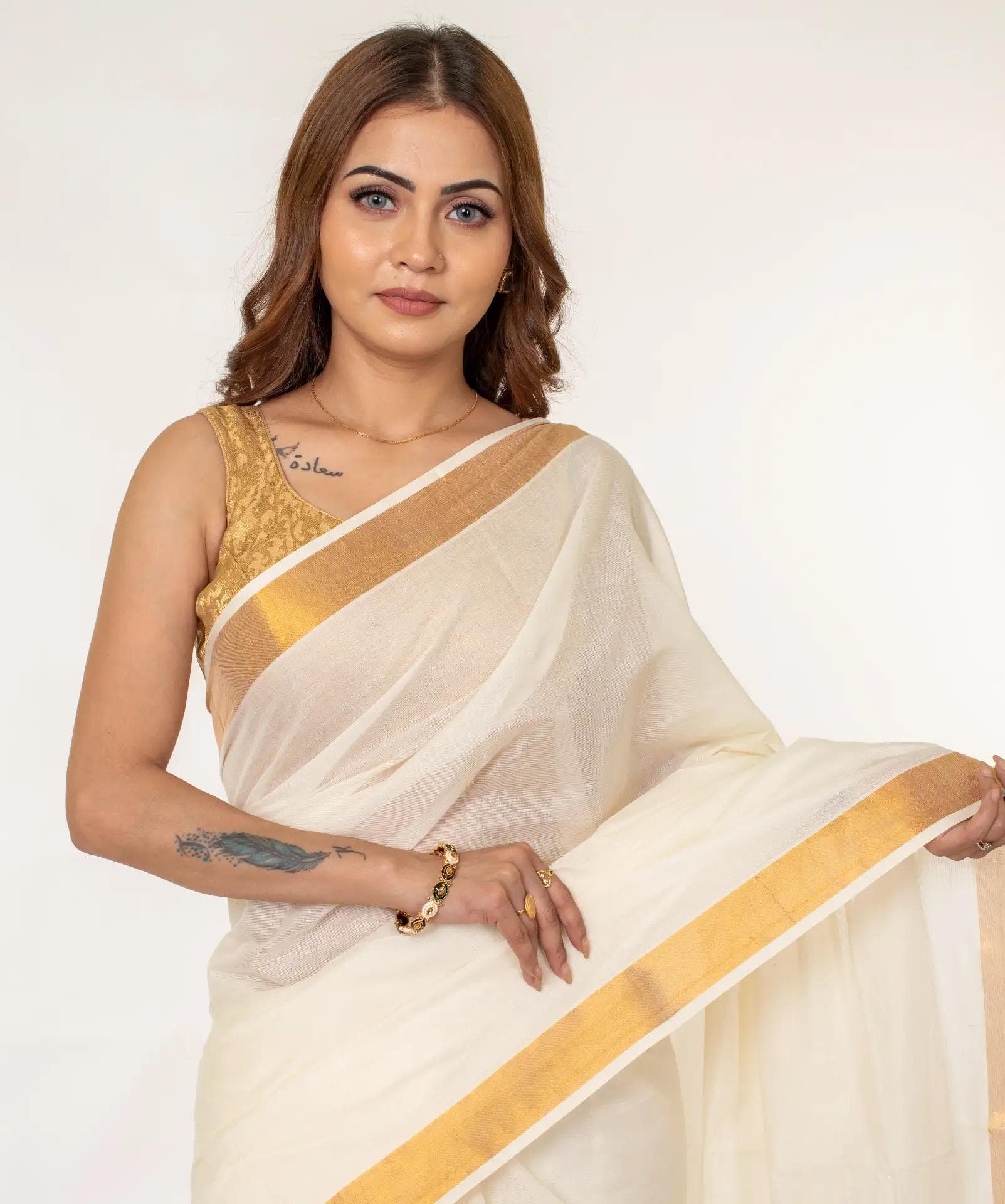 Trendy Cotton saree