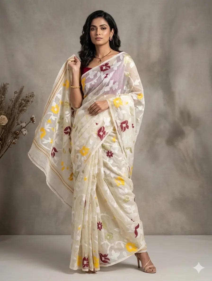 Trendy Cotton saree