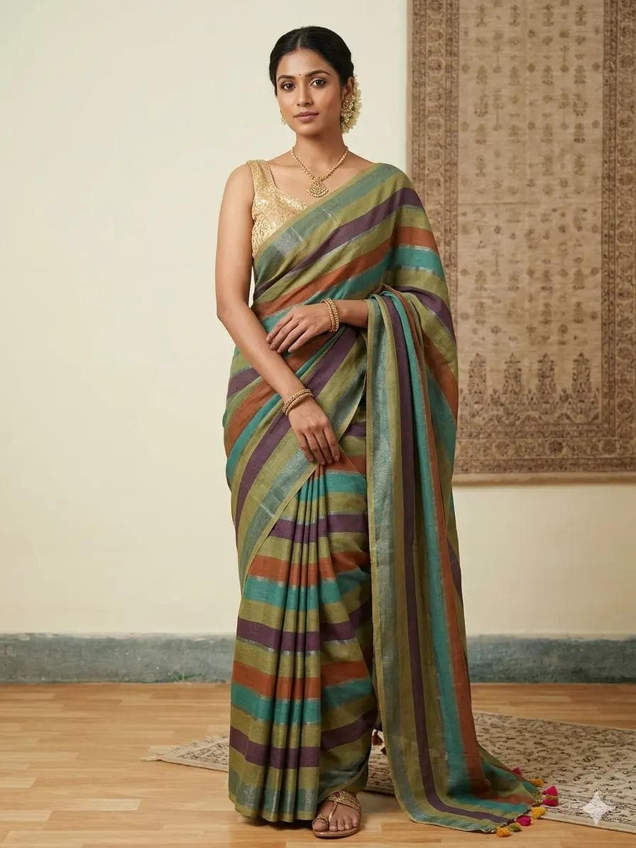 Trendy Cotton Saree