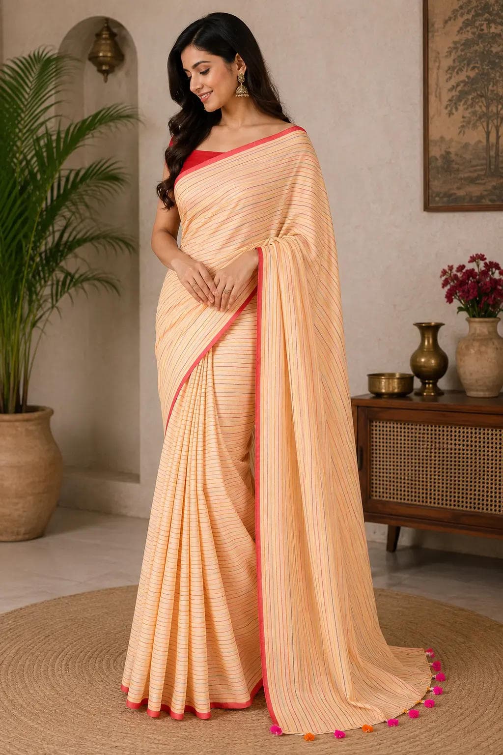 Trendy Cotton Saree