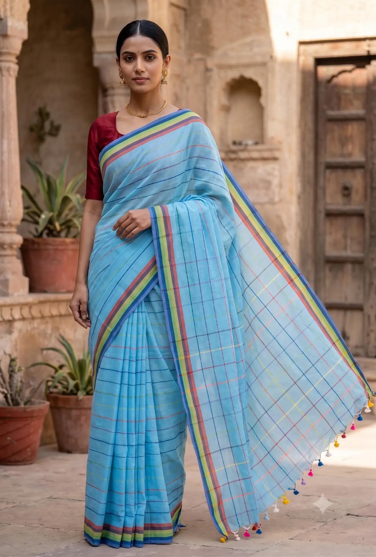 Trendy Cotton Saree