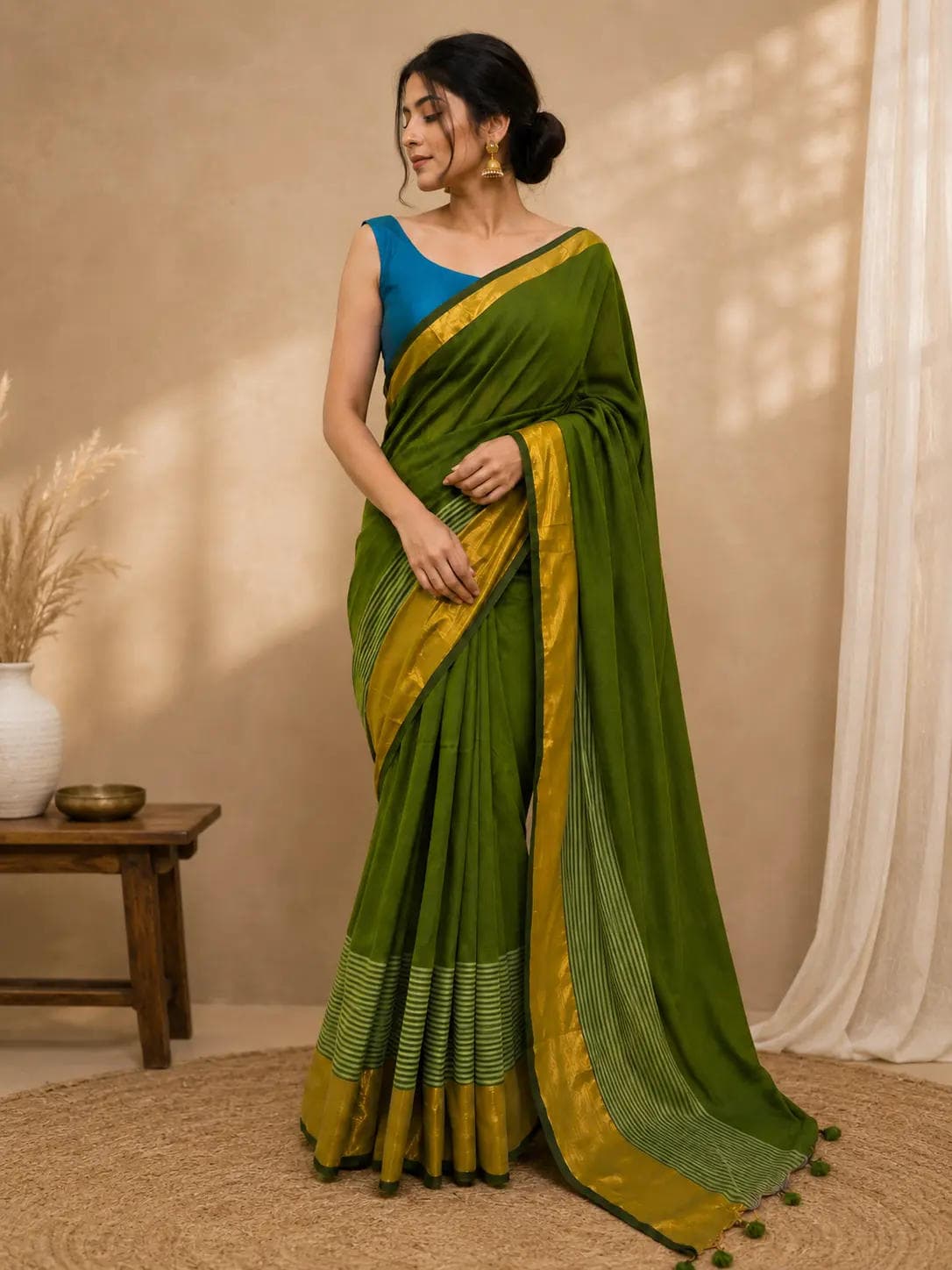 Trendy Cotton Saree
