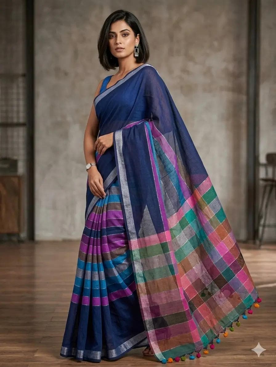 Trendy Cotton Saree
